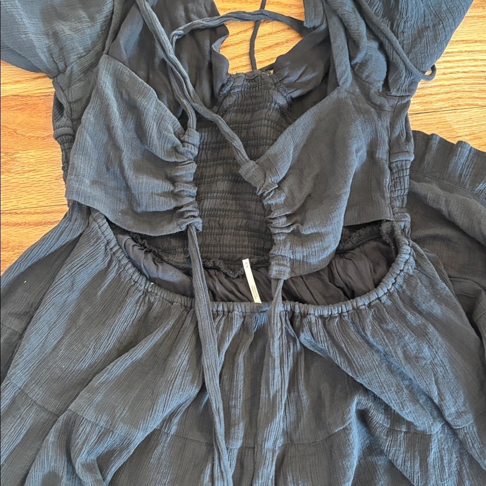 Free People Black High Low Dress - Picture 8 of 9